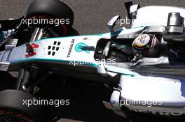 Lewis Hamilton (GBR) Mercedes AMG F1 W05. 04.07.2014. Formula 1 World Championship, Rd 9, British Grand Prix, Silverstone, England, Practice Day.