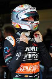 Daniel Juncadella (ESP) Sahara Force India F1 Team Test and Reserve Driver. 04.07.2014. Formula 1 World Championship, Rd 9, British Grand Prix, Silverstone, England, Practice Day.