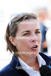 Claire Williams (GBR) Williams Deputy Team Principal. 04.07.2014. Formula 1 World Championship, Rd 9, British Grand Prix, Silverstone, England, Practice Day.