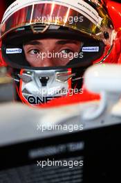Jules Bianchi (FRA) Marussia F1 Team MR03. 04.07.2014. Formula 1 World Championship, Rd 9, British Grand Prix, Silverstone, England, Practice Day.