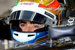 Esteban Gutierrez (MEX), Sauber F1 Team  04.07.2014. Formula 1 World Championship, Rd 9, British Grand Prix, Silverstone, England, Practice Day.