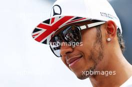 Lewis Hamilton (GBR) Mercedes AMG F1. 04.07.2014. Formula 1 World Championship, Rd 9, British Grand Prix, Silverstone, England, Practice Day.