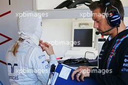 Susie Wolff (GBR) Williams Development Driver. 04.07.2014. Formula 1 World Championship, Rd 9, British Grand Prix, Silverstone, England, Practice Day.
