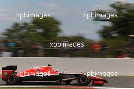 Max Chilton (GBR), Marussia F1 Team  04.07.2014. Formula 1 World Championship, Rd 9, British Grand Prix, Silverstone, England, Practice Day.