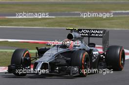 Kevin Magnussen (DEN) McLaren MP4-29. 04.07.2014. Formula 1 World Championship, Rd 9, British Grand Prix, Silverstone, England, Practice Day.