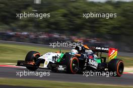 Daniel Juncadella (ESP) Sahara Force India F1 VJM07 Test and Reserve Driver. 04.07.2014. Formula 1 World Championship, Rd 9, British Grand Prix, Silverstone, England, Practice Day.