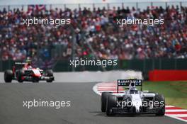 Valtteri Bottas (FIN) Williams FW36. 06.07.2014. Formula 1 World Championship, Rd 9, British Grand Prix, Silverstone, England, Race Day.
