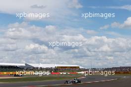 Lewis Hamilton (GBR) Mercedes AMG F1 W05. 06.07.2014. Formula 1 World Championship, Rd 9, British Grand Prix, Silverstone, England, Race Day.
