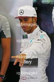 Lewis Hamilton (GBR) Mercedes AMG F1. 05.07.2014. Formula 1 World Championship, Rd 9, British Grand Prix, Silverstone, England, Qualifying Day.