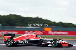 Max Chilton (GBR) Marussia F1 Team MR03. 05.07.2014. Formula 1 World Championship, Rd 9, British Grand Prix, Silverstone, England, Qualifying Day.