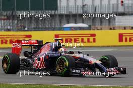 Daniil Kvyat (RUS) Scuderia Toro Rosso STR9. 05.07.2014. Formula 1 World Championship, Rd 9, British Grand Prix, Silverstone, England, Qualifying Day.