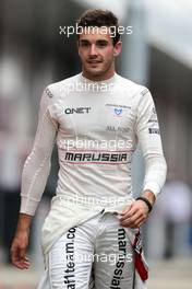 Jules Bianchi (FRA), Marussia F1 Team   05.07.2014. Formula 1 World Championship, Rd 9, British Grand Prix, Silverstone, England, Qualifying Day.