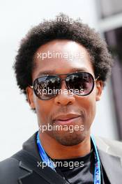 Lemar (GBR) Singer. 05.07.2014. Formula 1 World Championship, Rd 9, British Grand Prix, Silverstone, England, Qualifying Day.