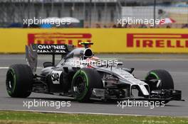 Kevin Magnussen (DEN) McLaren MP4-29. 05.07.2014. Formula 1 World Championship, Rd 9, British Grand Prix, Silverstone, England, Qualifying Day.