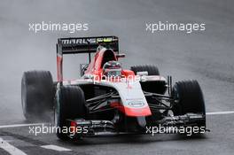 Max Chilton (GBR) Marussia F1 Team MR03. 05.07.2014. Formula 1 World Championship, Rd 9, British Grand Prix, Silverstone, England, Qualifying Day.