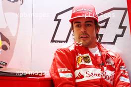 Fernando Alonso (ESP) Ferrari F14-T. 05.07.2014. Formula 1 World Championship, Rd 9, British Grand Prix, Silverstone, England, Qualifying Day.
