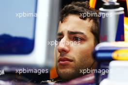 Daniel Ricciardo (AUS) Red Bull Racing RB10. 05.07.2014. Formula 1 World Championship, Rd 9, British Grand Prix, Silverstone, England, Qualifying Day.