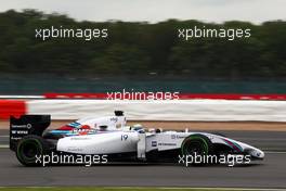 Felipe Massa (BRA) Williams FW36. 05.07.2014. Formula 1 World Championship, Rd 9, British Grand Prix, Silverstone, England, Qualifying Day.