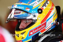 Fernando Alonso (ESP) Ferrari. 05.07.2014. Formula 1 World Championship, Rd 9, British Grand Prix, Silverstone, England, Qualifying Day.