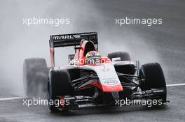 Jules Bianchi (FRA) Marussia F1 Team MR03. 05.07.2014. Formula 1 World Championship, Rd 9, British Grand Prix, Silverstone, England, Qualifying Day.