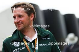 Christian Albers (NLD) Caterham F1 Team, Team Manager. 05.07.2014. Formula 1 World Championship, Rd 9, British Grand Prix, Silverstone, England, Qualifying Day.