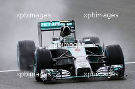 Nico Rosberg (GER) Mercedes AMG F1 W05. 05.07.2014. Formula 1 World Championship, Rd 9, British Grand Prix, Silverstone, England, Qualifying Day.