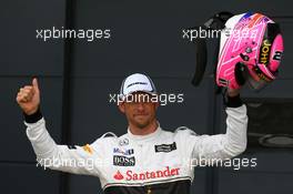Jenson Button (GBR) McLaren. 05.07.2014. Formula 1 World Championship, Rd 9, British Grand Prix, Silverstone, England, Qualifying Day.