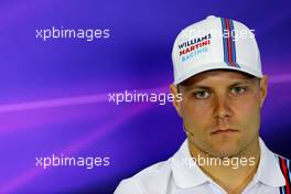 Valtteri Bottas (FIN), Williams F1 Team during the press conference 03.07.2014. Formula 1 World Championship, Rd 9, British Grand Prix, Silverstone, England, Preparation Day.