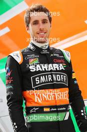 Daniel Juncadella (ESP) Sahara Force India F1 Team Test and Reserve Driver. 03.07.2014. Formula 1 World Championship, Rd 9, British Grand Prix, Silverstone, England, Preparation Day.