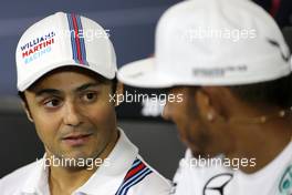 Felipe Massa (BRA), Williams F1 Team during the press conference 03.07.2014. Formula 1 World Championship, Rd 9, British Grand Prix, Silverstone, England, Preparation Day.