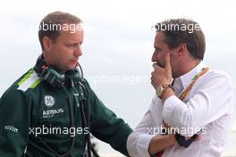 Christijan Albers (NL), Caterham F1 Team, team manager  03.07.2014. Formula 1 World Championship, Rd 9, British Grand Prix, Silverstone, England, Preparation Day.