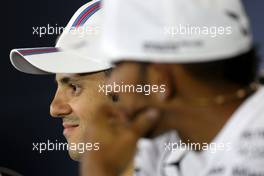Felipe Massa (BRA), Williams F1 Team during the press conference 03.07.2014. Formula 1 World Championship, Rd 9, British Grand Prix, Silverstone, England, Preparation Day.
