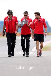 Jules Bianchi (FRA), Marussia F1 Team   03.07.2014. Formula 1 World Championship, Rd 9, British Grand Prix, Silverstone, England, Preparation Day.