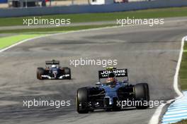 Kevin Magnussen (DEN) McLaren MP4-29. 18.07.2014. Formula 1 World Championship, Rd 10, German Grand Prix, Hockenheim, Germany, Practice Day.