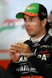 Sergio Perez (MEX), Sahara Force India  18.07.2014. Formula 1 World Championship, Rd 10, German Grand Prix, Hockenheim, Germany, Practice Day.