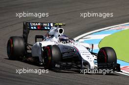 Valtteri Bottas (FIN) Williams FW36. 18.07.2014. Formula 1 World Championship, Rd 10, German Grand Prix, Hockenheim, Germany, Practice Day.