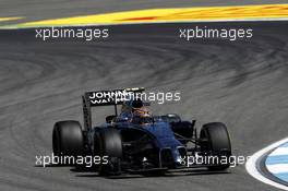 Kevin Magnussen (DEN) McLaren MP4-29. 18.07.2014. Formula 1 World Championship, Rd 10, German Grand Prix, Hockenheim, Germany, Practice Day.