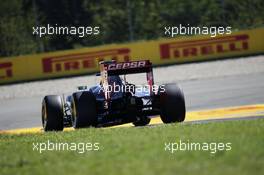 Daniil Kvyat (RUS) Scuderia Toro Rosso STR9. 18.07.2014. Formula 1 World Championship, Rd 10, German Grand Prix, Hockenheim, Germany, Practice Day.