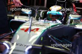 Lewis Hamilton (GBR) Mercedes AMG F1 W05. 18.07.2014. Formula 1 World Championship, Rd 10, German Grand Prix, Hockenheim, Germany, Practice Day.