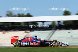 Daniil Kvyat (RUS) Scuderia Toro Rosso STR9. 18.07.2014. Formula 1 World Championship, Rd 10, German Grand Prix, Hockenheim, Germany, Practice Day.