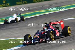 Daniil Kvyat (RUS) Scuderia Toro Rosso STR9. 18.07.2014. Formula 1 World Championship, Rd 10, German Grand Prix, Hockenheim, Germany, Practice Day.