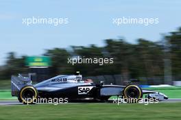 Kevin Magnussen (DEN) McLaren MP4-29. 18.07.2014. Formula 1 World Championship, Rd 10, German Grand Prix, Hockenheim, Germany, Practice Day.