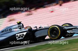 Kevin Magnussen (DEN) McLaren MP4-29. 18.07.2014. Formula 1 World Championship, Rd 10, German Grand Prix, Hockenheim, Germany, Practice Day.