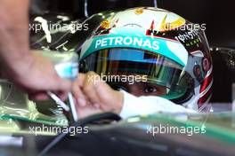 Lewis Hamilton (GBR), Mercedes AMG F1 Team  18.07.2014. Formula 1 World Championship, Rd 10, German Grand Prix, Hockenheim, Germany, Practice Day.