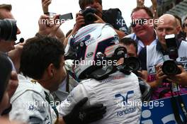 2nd place Valtteri Bottas (FIN) Williams FW36. 20.07.2014. Formula 1 World Championship, Rd 10, German Grand Prix, Hockenheim, Germany, Race Day.