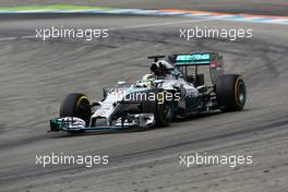 Lewis Hamilton (GBR) Mercedes AMG F1 W05. 20.07.2014. Formula 1 World Championship, Rd 10, German Grand Prix, Hockenheim, Germany, Race Day.