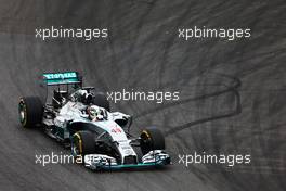 Lewis Hamilton (GBR) Mercedes AMG F1 W05. 20.07.2014. Formula 1 World Championship, Rd 10, German Grand Prix, Hockenheim, Germany, Race Day.