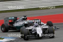 Valtteri Bottas (FIN) Williams FW36. 20.07.2014. Formula 1 World Championship, Rd 10, German Grand Prix, Hockenheim, Germany, Race Day.