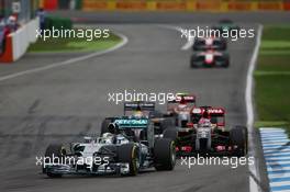 Lewis Hamilton (GBR) Mercedes AMG F1 W05. 20.07.2014. Formula 1 World Championship, Rd 10, German Grand Prix, Hockenheim, Germany, Race Day.