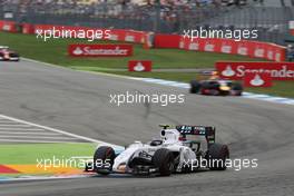 Valtteri Bottas (FIN) Williams FW36. 20.07.2014. Formula 1 World Championship, Rd 10, German Grand Prix, Hockenheim, Germany, Race Day.